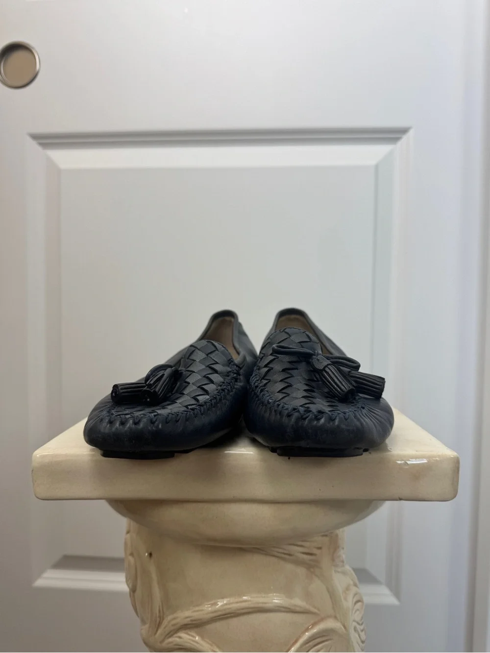 Women’s Robert Zur navy blue driving loafers, Petra collection — Size 8.5